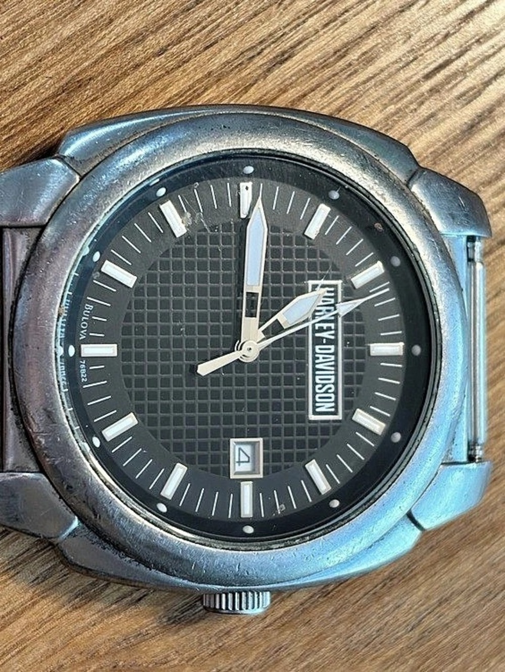 Harley-Davidson Bulova 76b22 Watch Head (No Band)